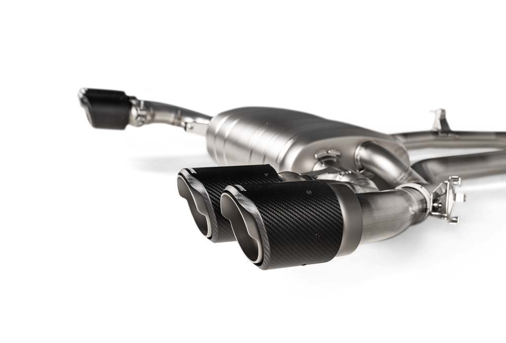 Akrapovic Slip-On Line (Titanium) for BMW X3M / X4M / Competition (F97, F98) - ModsDirect