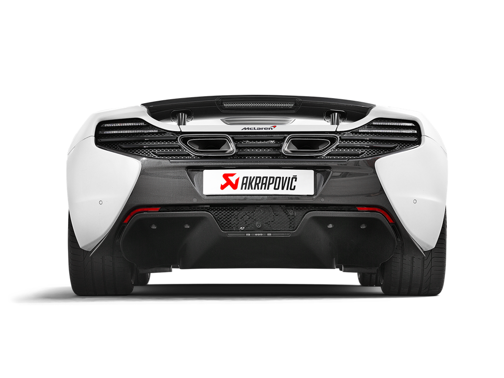 Akrapovic Slip-On Line (Titanium) for McLaren 650S / 650S Spider - ModsDirect