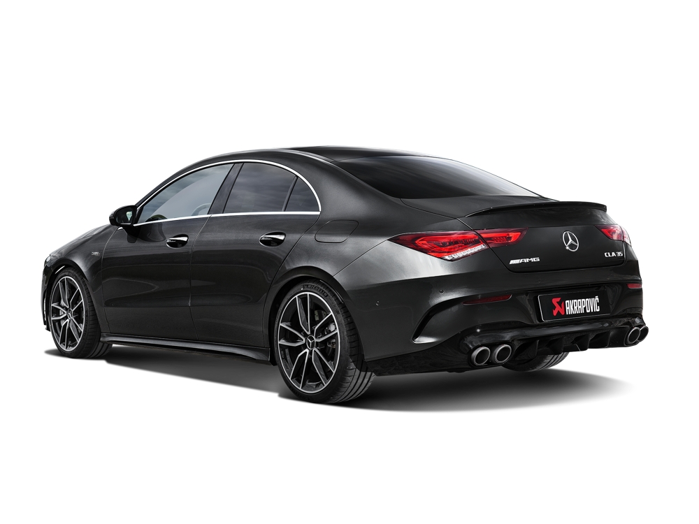 Akrapovic Slip On Line (Titanium) for Mercedes CLA 35 AMG - ModsDirect