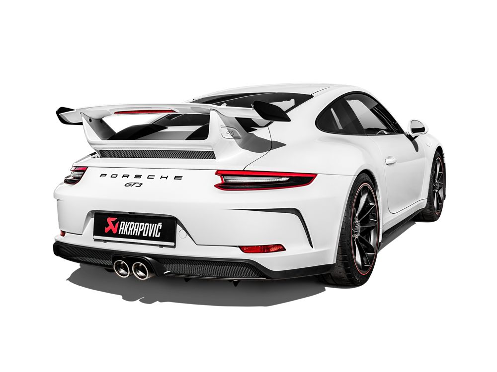 Akrapovic Slip-On Line (Titanium) for Porsche 911 GT3 / GT3 Touring / GT3 RS (991.2) - ModsDirect