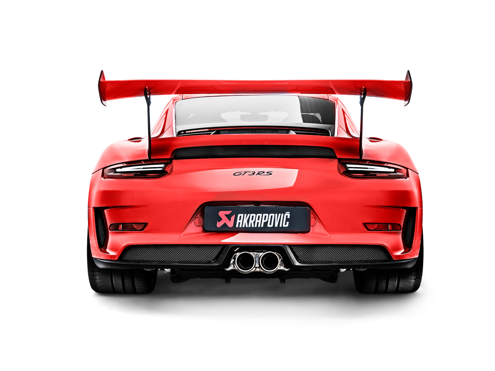 Akrapovic Slip-On Line (Titanium) for OPF Porsche 911 Speedster / GT3 RS (991.2) - ModsDirect