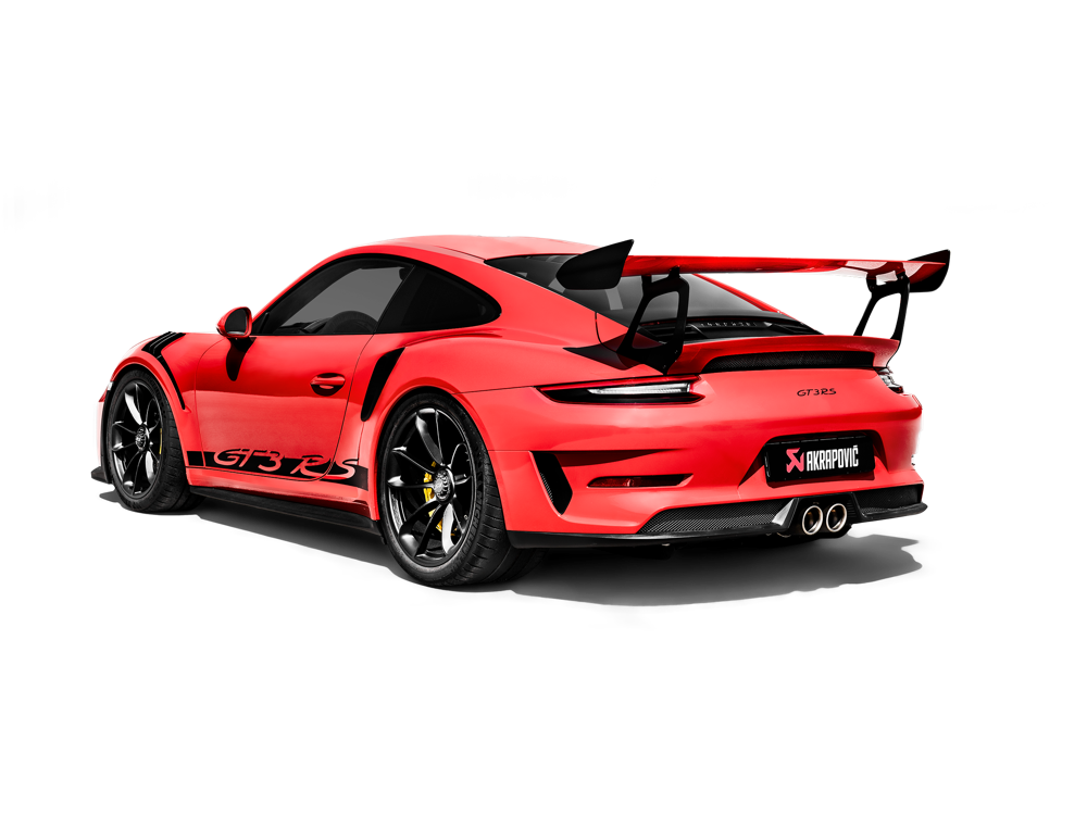 Akrapovic Slip-On Line (Titanium) for OPF Porsche 911 Speedster / GT3 RS (991.2) - ModsDirect