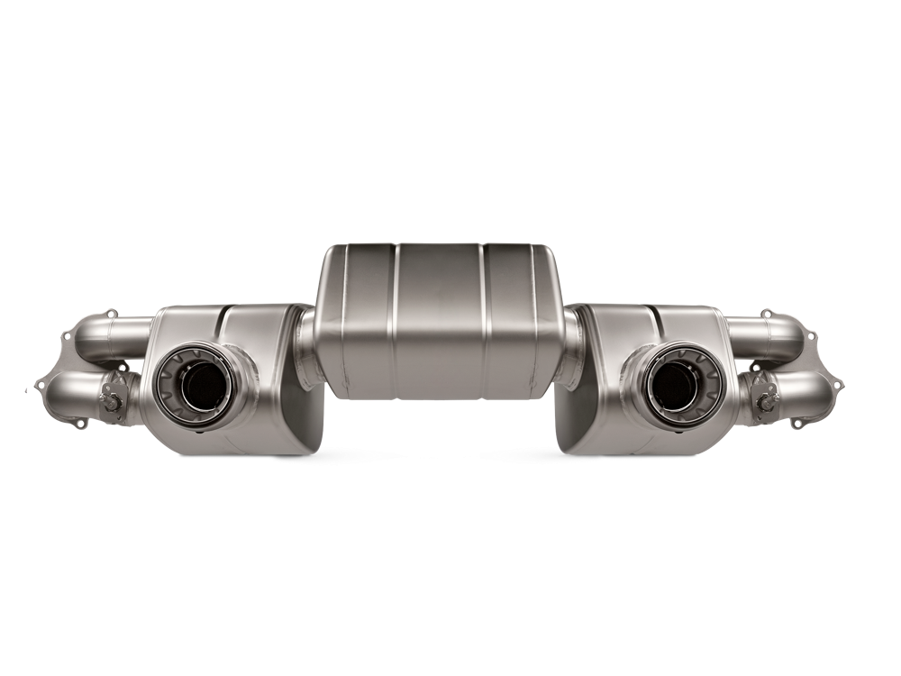 Akrapovic Slip-On Race Line (Titanium) for 2020+ Porsche 718 Cayman GT4/GTS 4.0/Boxster GTS 4.0/Spyder - ModsDirect