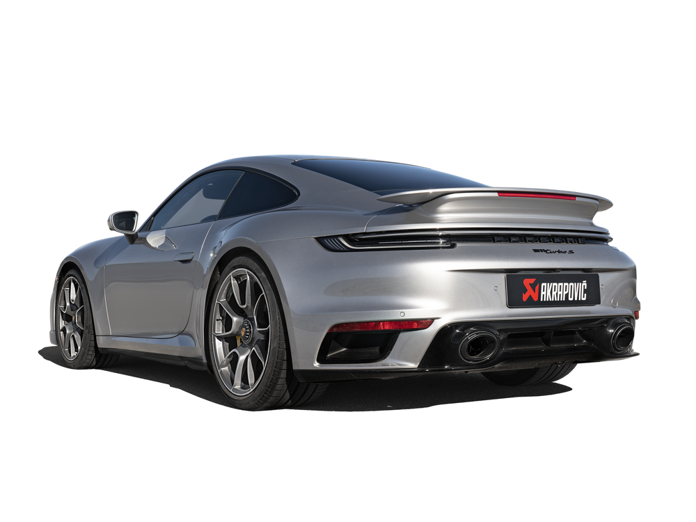 Akrapovic Slip-On Race Line (Titanium) for Porsche 911 Turbo / Turbo S / Cabriolet / Sport Classic (992) - ModsDirect