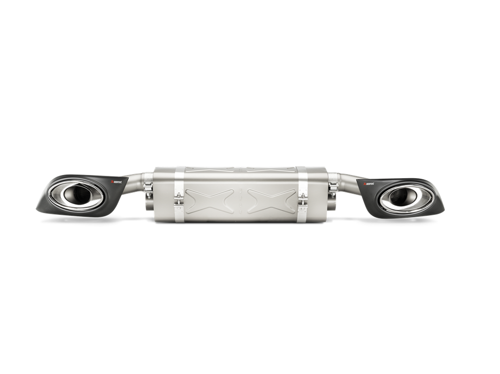 Akrapovic Slip-On Line (Titanium) for Porsche 911 Turbo/Turbo S (991) - ModsDirect