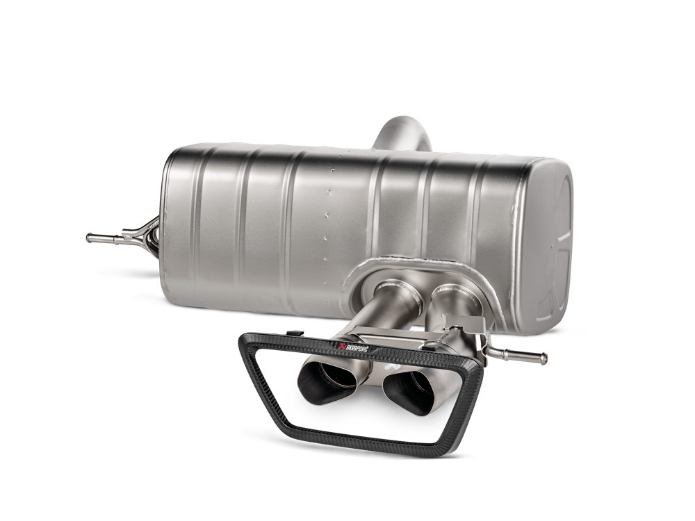 Akrapovic Slip On Line (Titanium) for Renault IV RS - ModsDirect