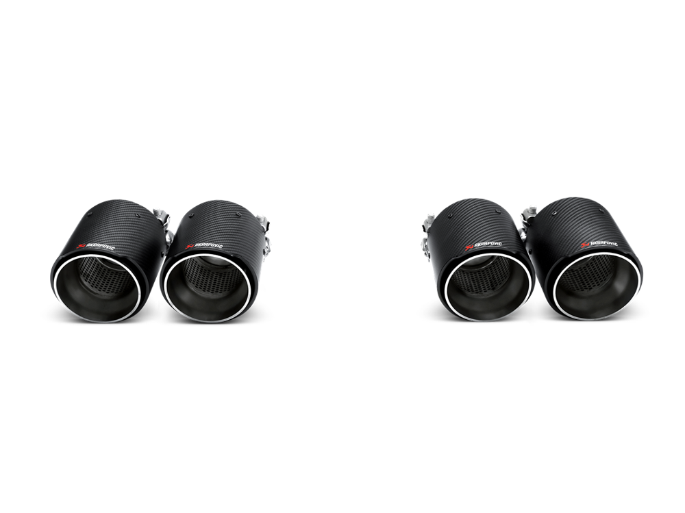Akrapovic Carbon Tail Pipe Set for BMW M3 (F80) - ModsDirect