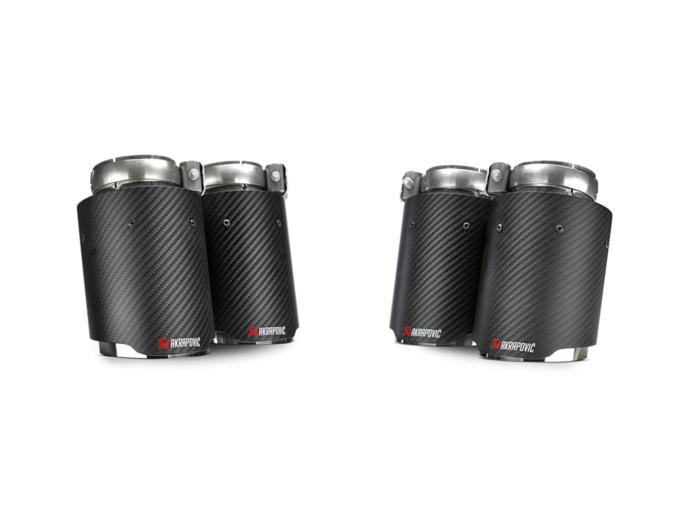 Akrapovic Carbon Tail Pipe Set for BMW M3 (F80) - ModsDirect