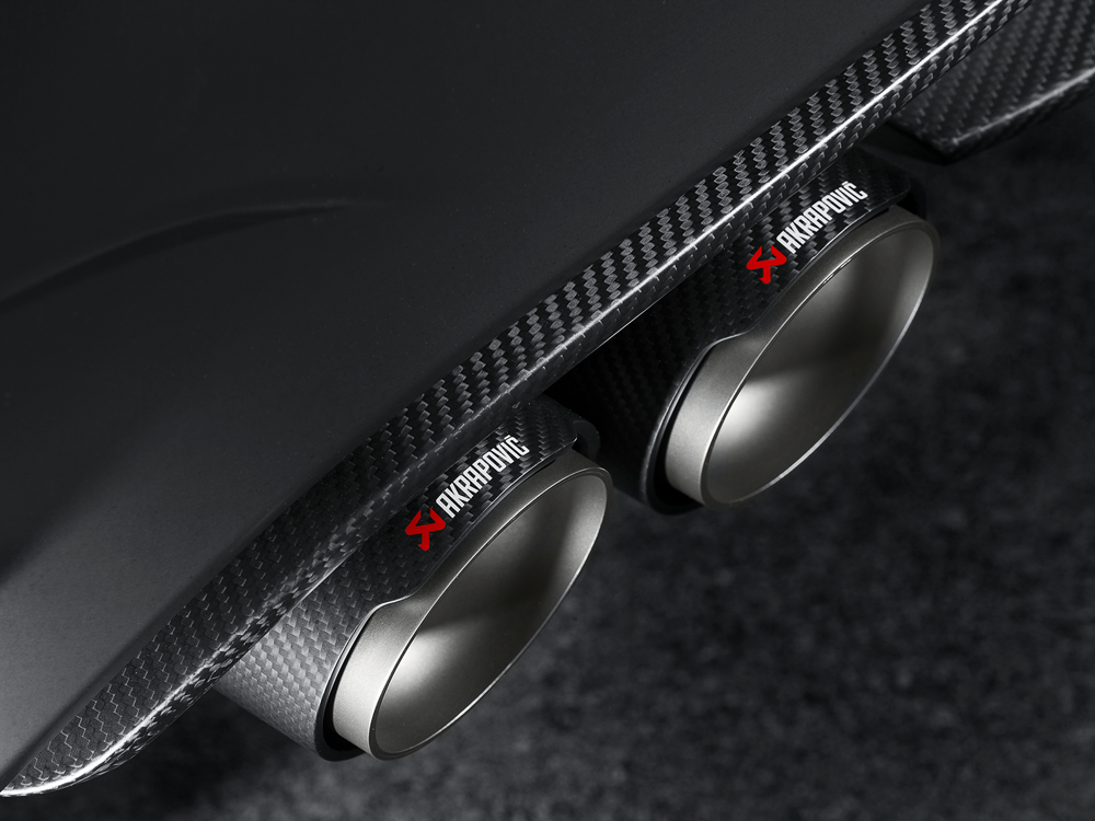 Akrapovic Carbon Tail Pipe Set for BMW M3 (F80) - ModsDirect