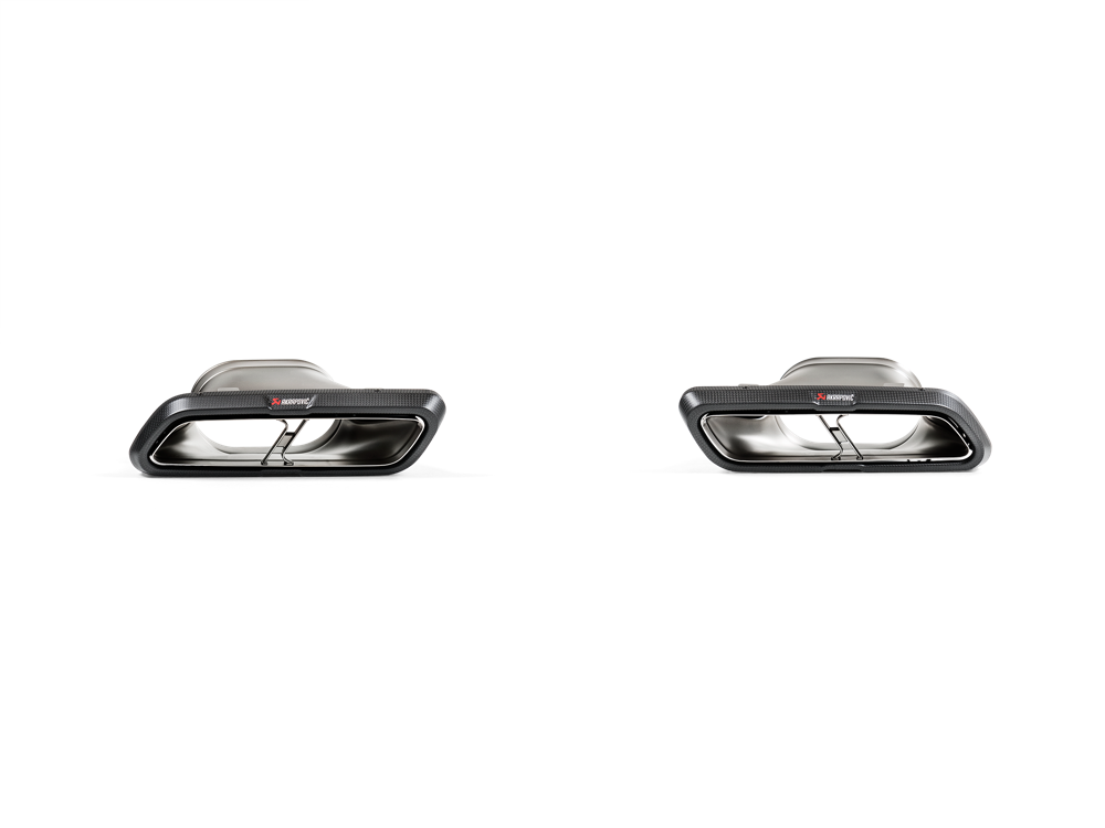 Akrapovic Carbon Tail Pipe Set - Matte for Mercedes E 63/E 63 S Sedan/Estate (W213/S213) - ModsDirect