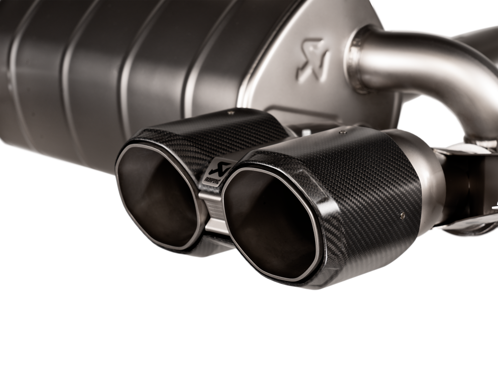 Akrapovic Carbon Tail Pipe Set for BMW M2 Coupe (G87) - ModsDirect