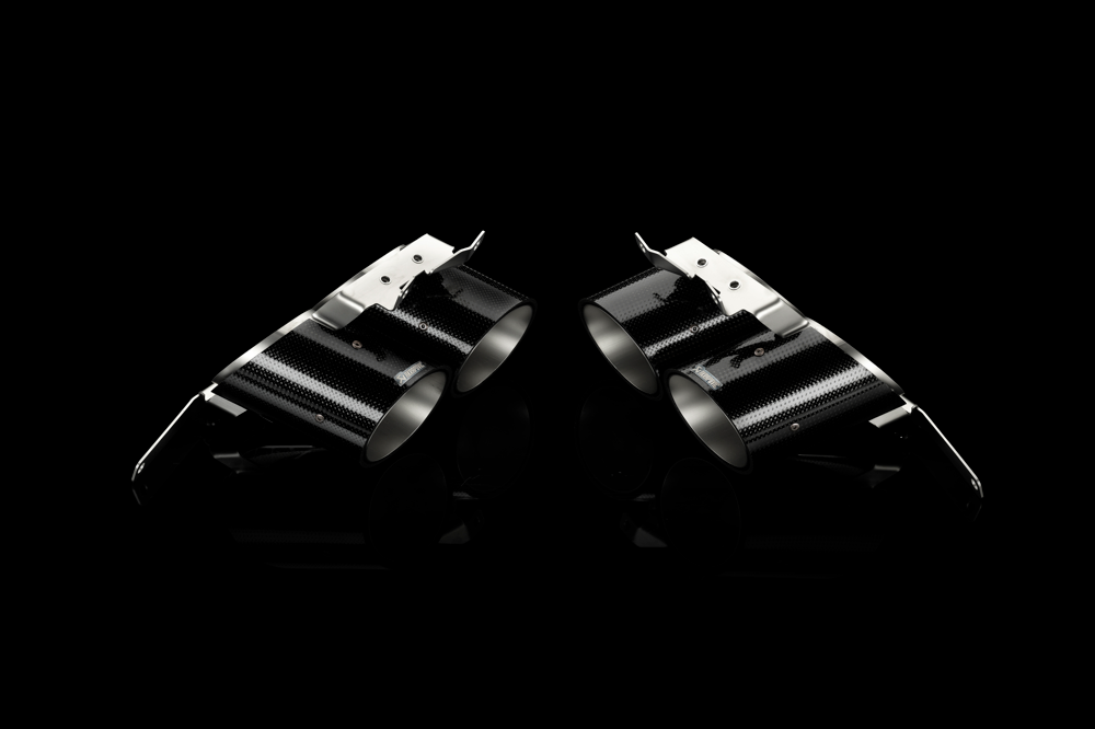 Akrapovic Carbon Tail Pipe Set for Lamborghini Gallardo LP 550-2 Coupe - ModsDirect