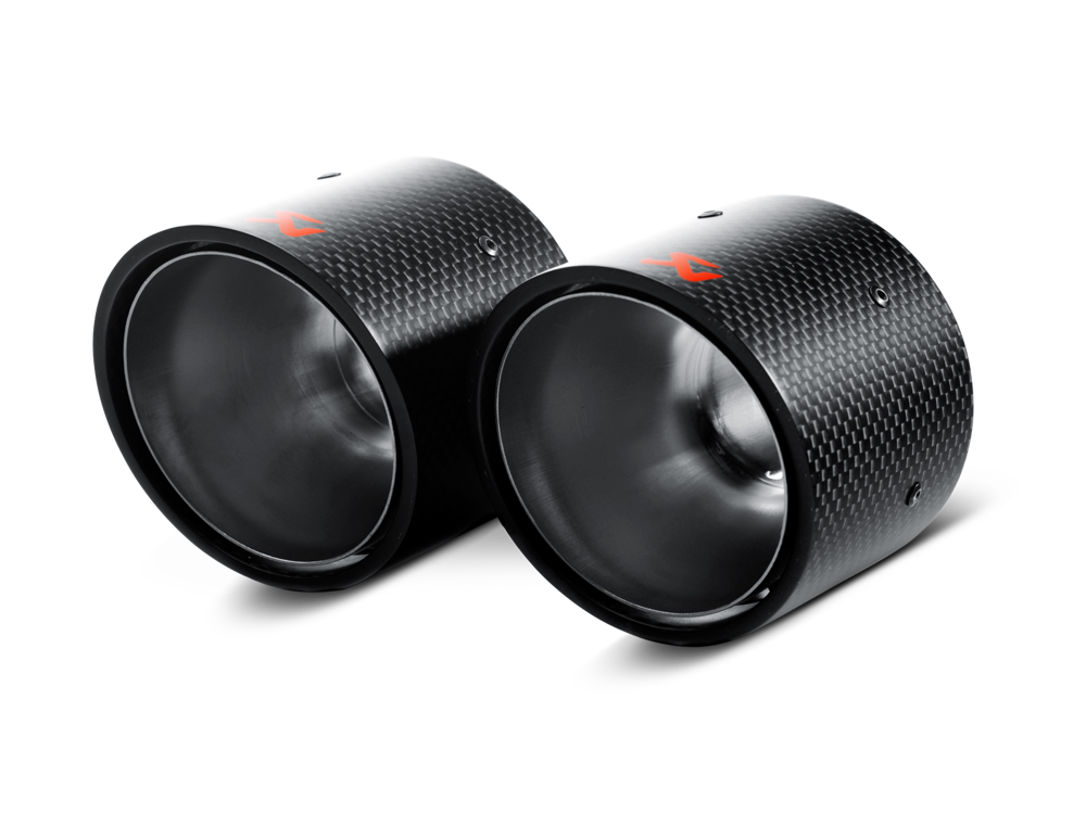 Akrapovic Carbon Tail Pipe Set for Mini Cooper S (R56) / Cooper S Cabrio (R57) - ModsDirect