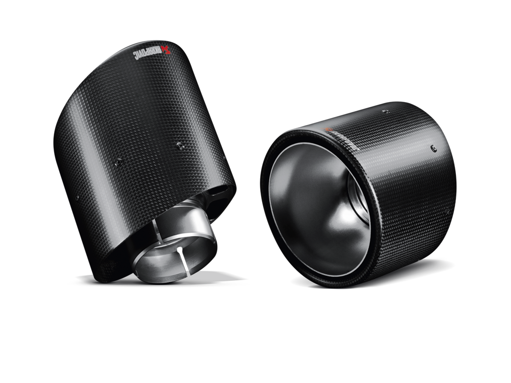 Akrapovic Carbon Tail Pipe Set for Nissan 370Z - ModsDirect