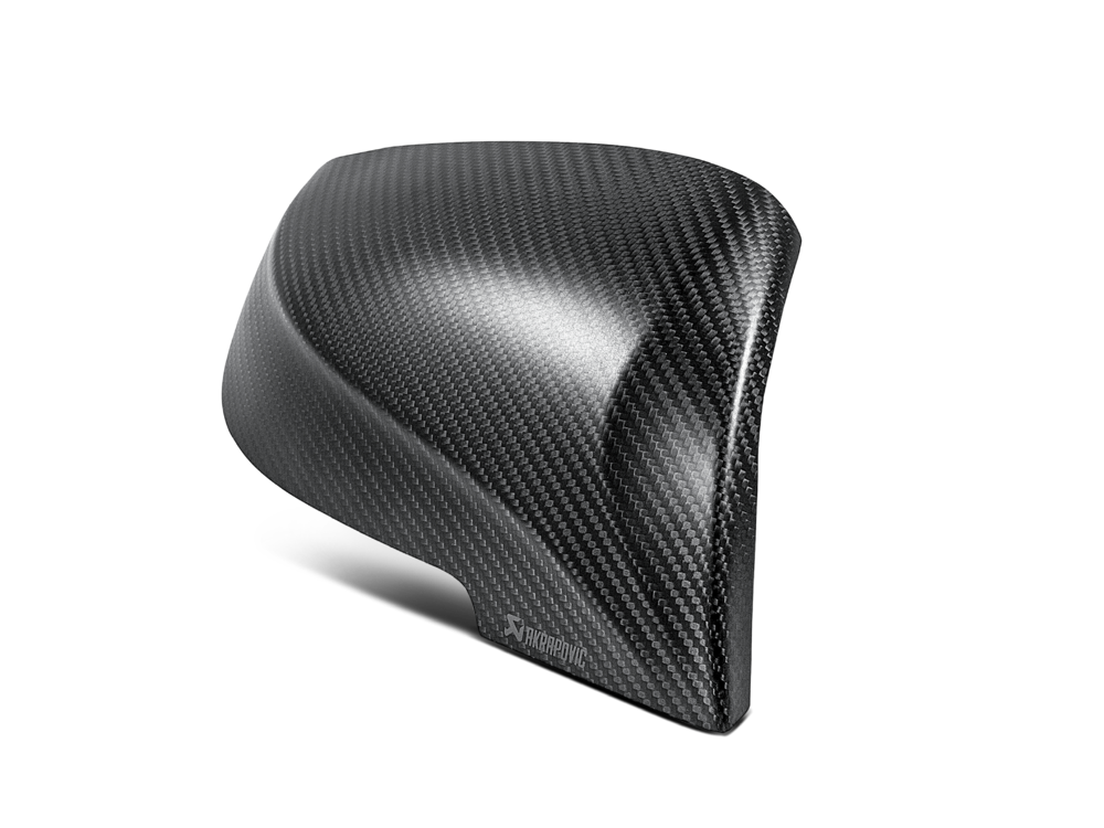 Akrapovic Carbon Fibre Mirror Cap Set - Matte for BMW M2/M140i/M240i/340i/440i (F87, F2X, F3X) - ModsDirect