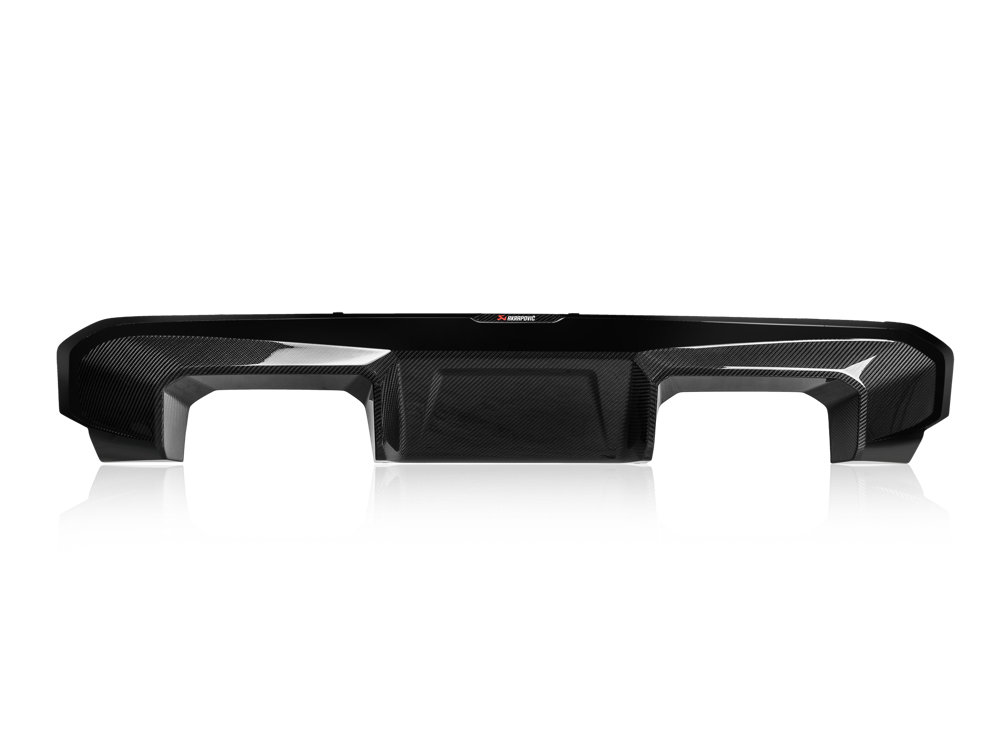 Akrapovic Rear Carbon Fibre Diffuser - Gloss Black for M3/M4 (G8X) - ModsDirect
