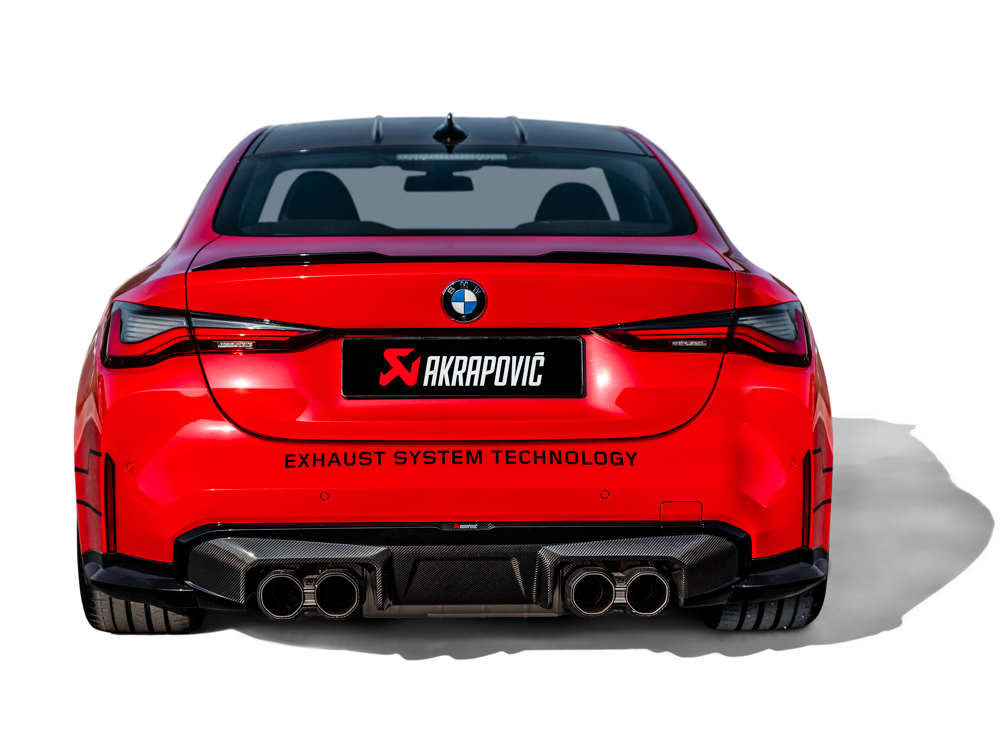 Akrapovic Rear Carbon Fibre Diffuser - Gloss Black for M3/M4 (G8X) - ModsDirect