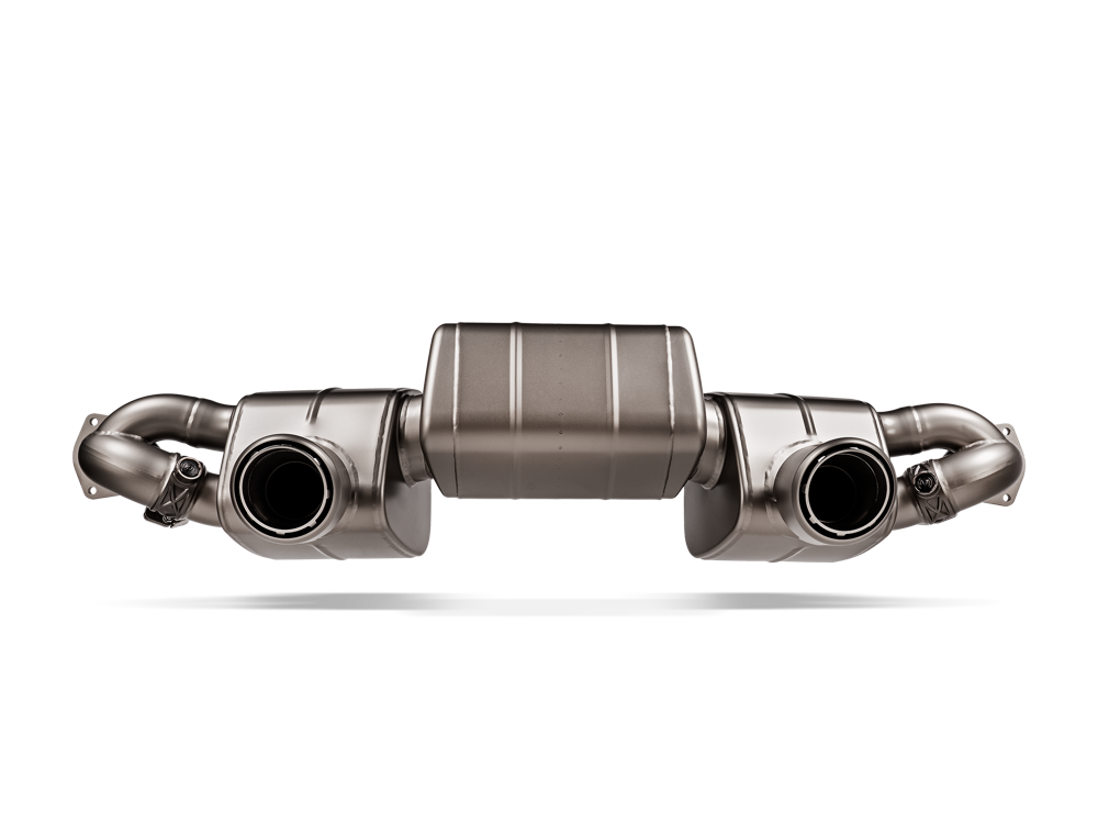 Akrapovic Slip-On Race Line (Titanium) for Porsche 718 Cayman GT4 RS - ModsDirect