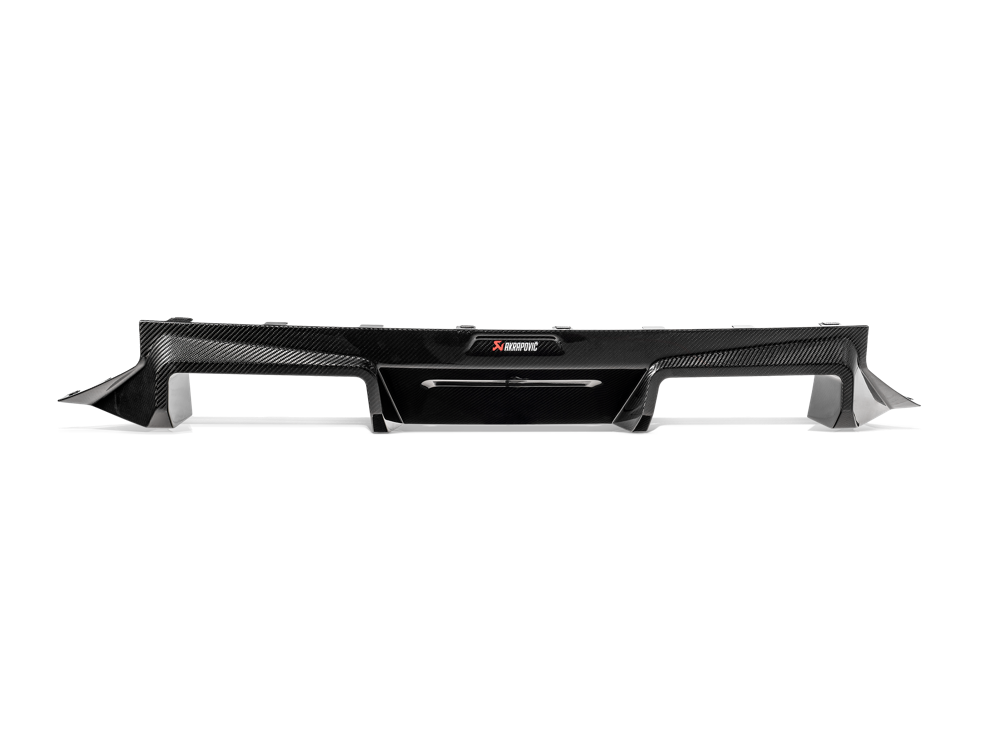 Akrapovic Rear Carbon Fibre Diffuser - Gloss for BMW G87 M2 - ModsDirect