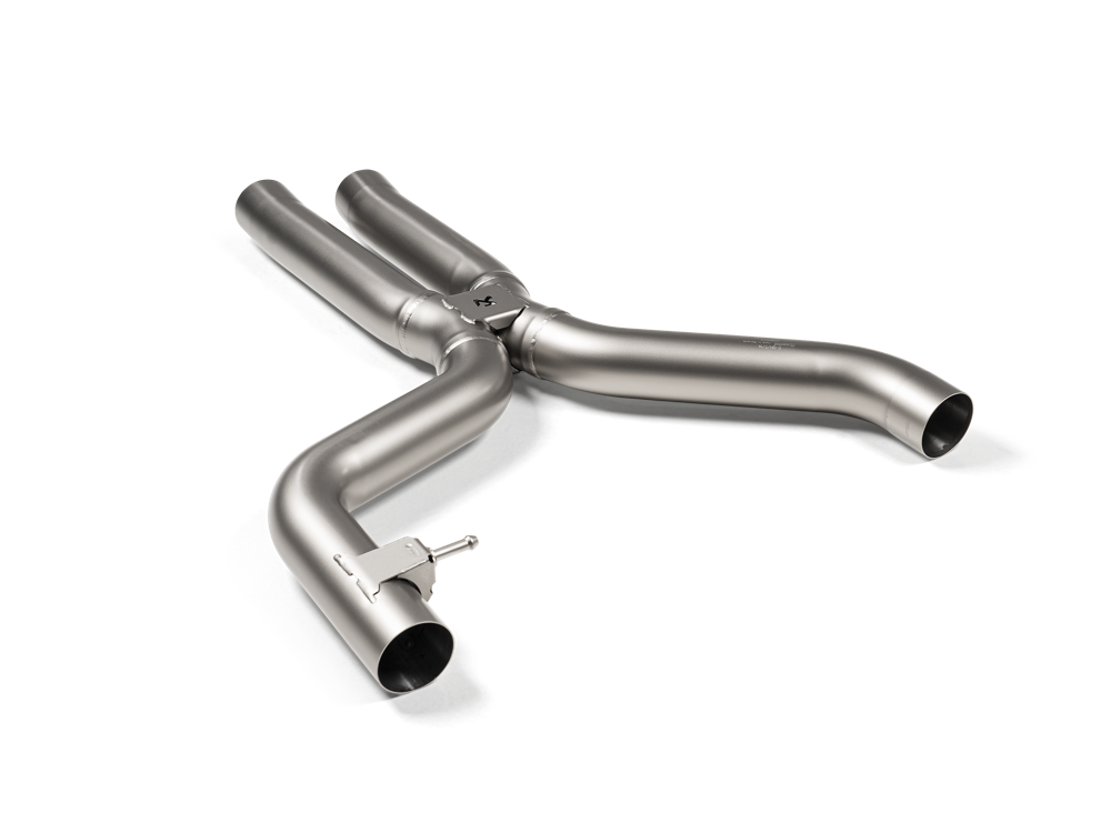 Akrapovic Evolution Link Pipe set (Titanium) Short for G8X M2 / M3 / M4 - ModsDirect