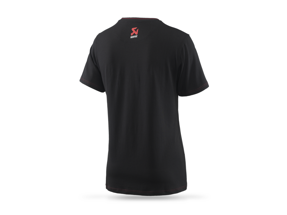 Akrapovic Mens Corpo T-Shirt - Black XS - ModsDirect