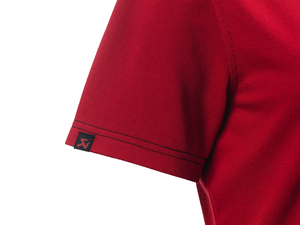 Akrapovic Womens Corpo Polo - Red M - ModsDirect