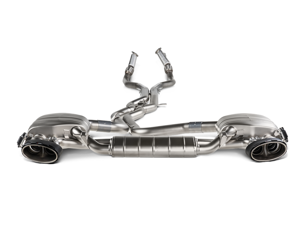 Akrapovic Evolution Line (Titanium) for Audi RS 6 Avant / RS 7 Sportback Performance (C8) - OPF/GPF 2023 - ModsDirect