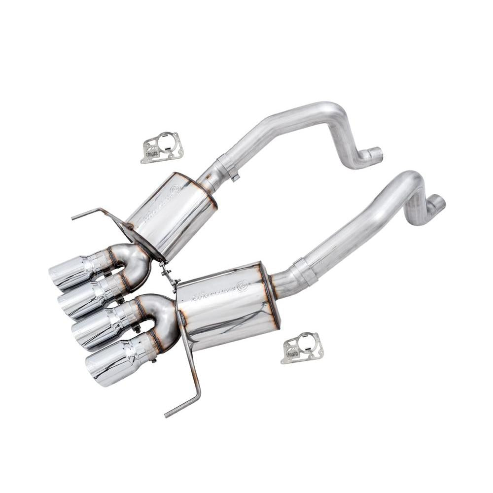 AWE 14-19 Chevy Corvette C7 Z06/ZR1 (w/o AFM) Touring Edition Axle-Back Exhaust w/Chrome Tips