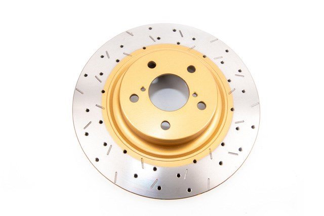 DBA | 4650XS 4000 Series Cross Drilled Slotted Front Rotors PAIR - ModsDirect
