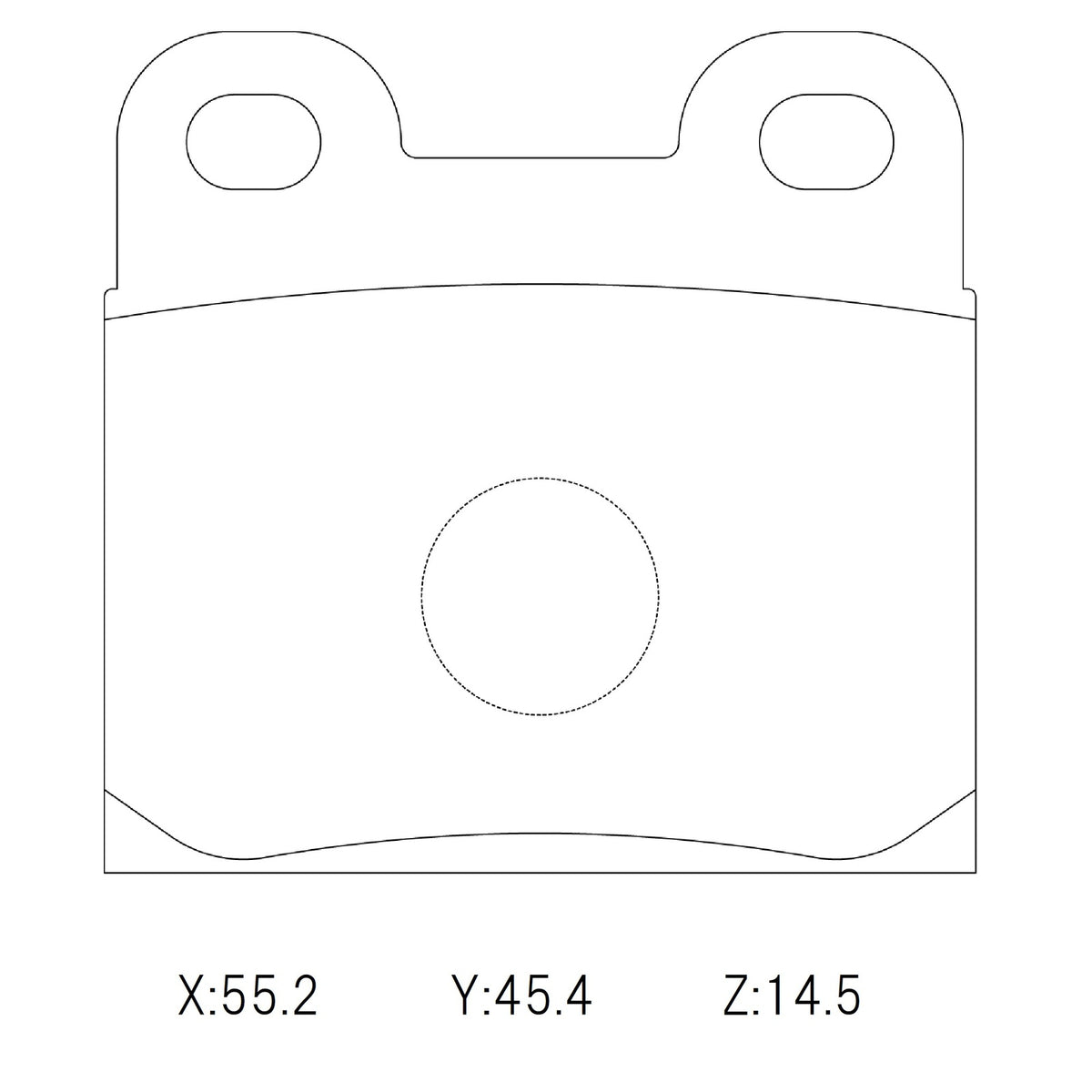 CIRCO M119 Race Brake Pads Porsche 911 (65