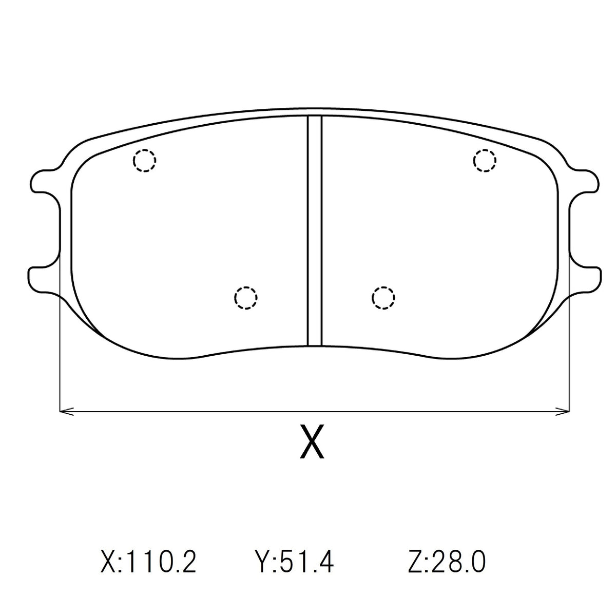 CIRCO M119 Race Brake Pads Porsche 991 GT3 Cup (PFC 4929)