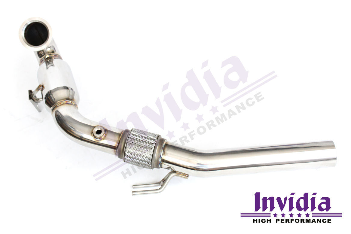 Invidia | Downpipe with High-Flow Cat (MK7 Golf GTI) - ModsDirect