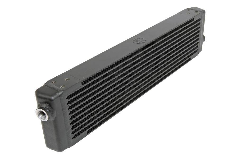 CSF Universal Single-Pass Oil Cooler w/ Direct Fitment for Porsche 911 center front oil cooler (RSR Style) - M22 x 1.5 con...