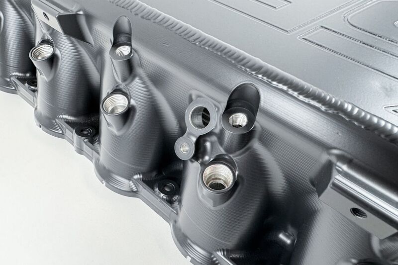 CSF BMW Gen 2 B58 Race X Charge Air Cooler Manifold - Custom Finish