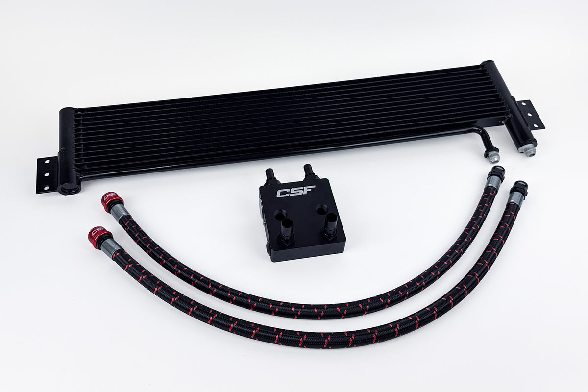 CSF Ford Bronco 2.7L External Transmission Oil Cooler Kit