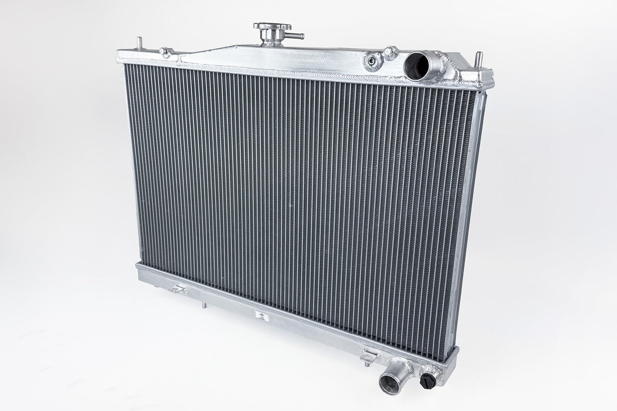 CSF High-Performance All-Aluminum Radiator for Nissan R33 Skyline GT-R - Silver