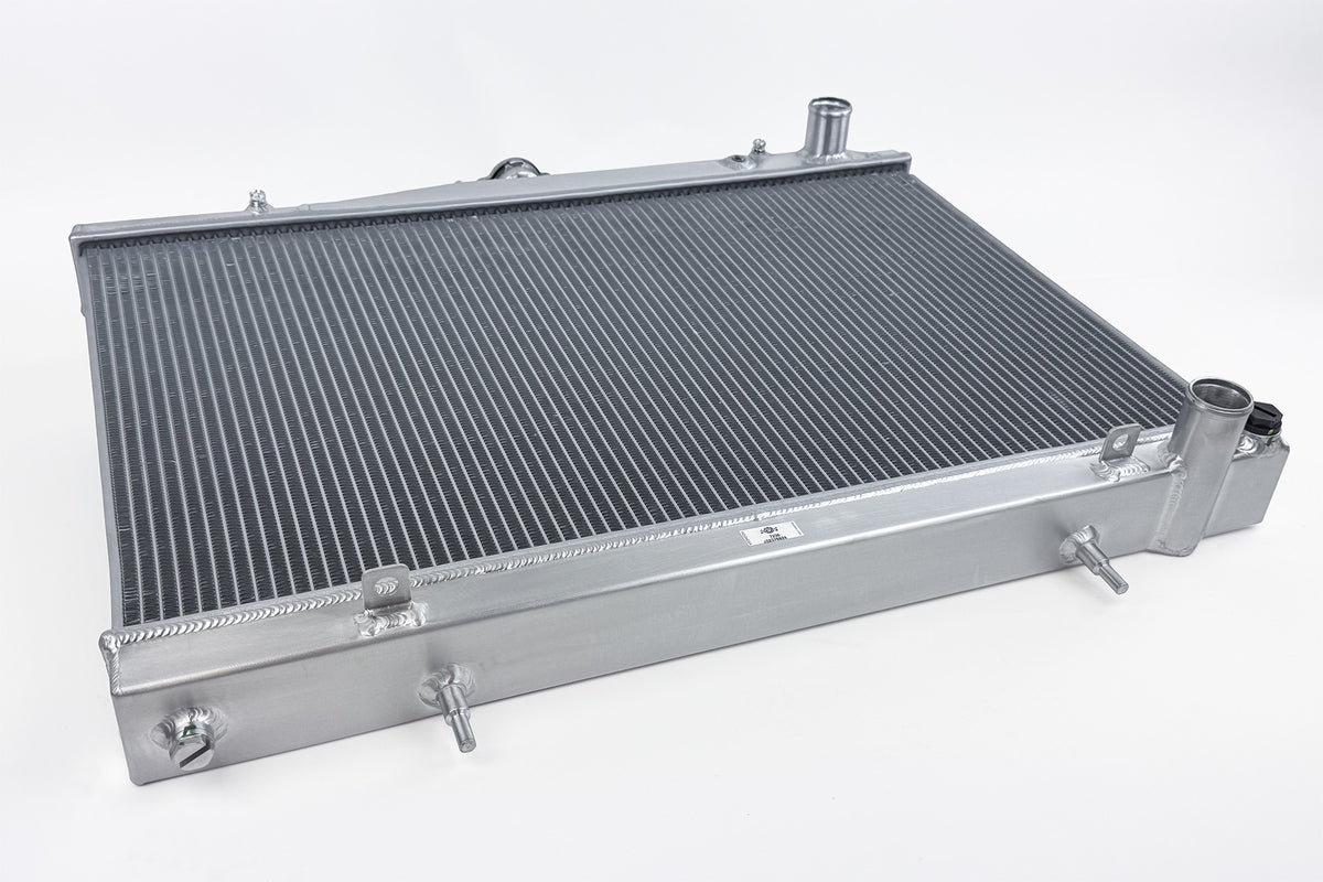 CSF High-Performance All-Aluminum Radiator for Nissan R33 Skyline GT-R - Silver