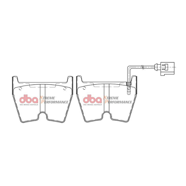 DBA | DB15005XP Xtreme Performance Brake Pads Front SET (Audi RS3 8V / TTRS 8S) - ModsDirect