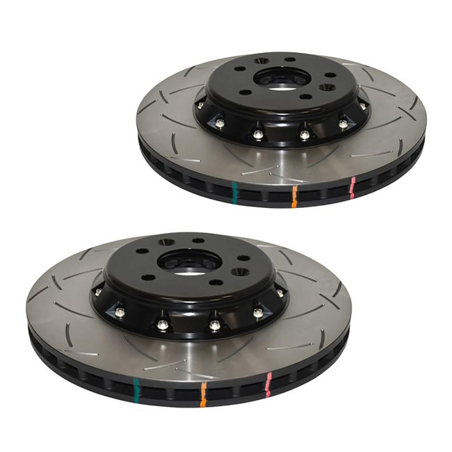 DBA | DBA 52366BLKS T3 5000 Series Slotted 2Pc Front Rotors PAIR - ModsDirect
