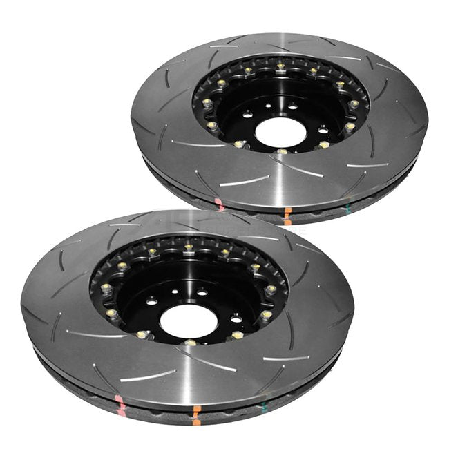 DBA | 52645BLKS T3 5000 Series Slotted 2Pc Front Rotors PAIR - ModsDirect