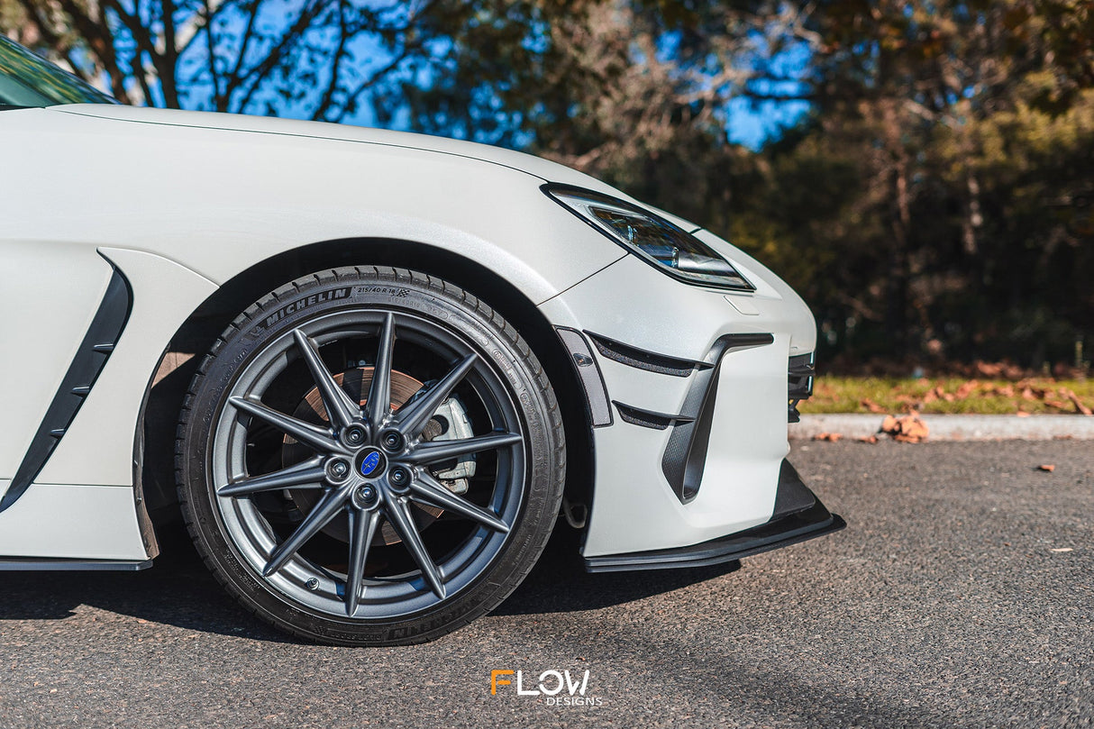 ZD8 BRZ Front Lip Splitter Extensions (Pair) - ModsDirect