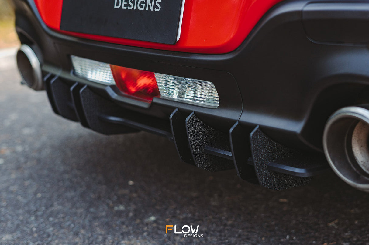 ZD8 BRZ Flow-Lock Rear Diffuser (TEXTURED) - ModsDirect