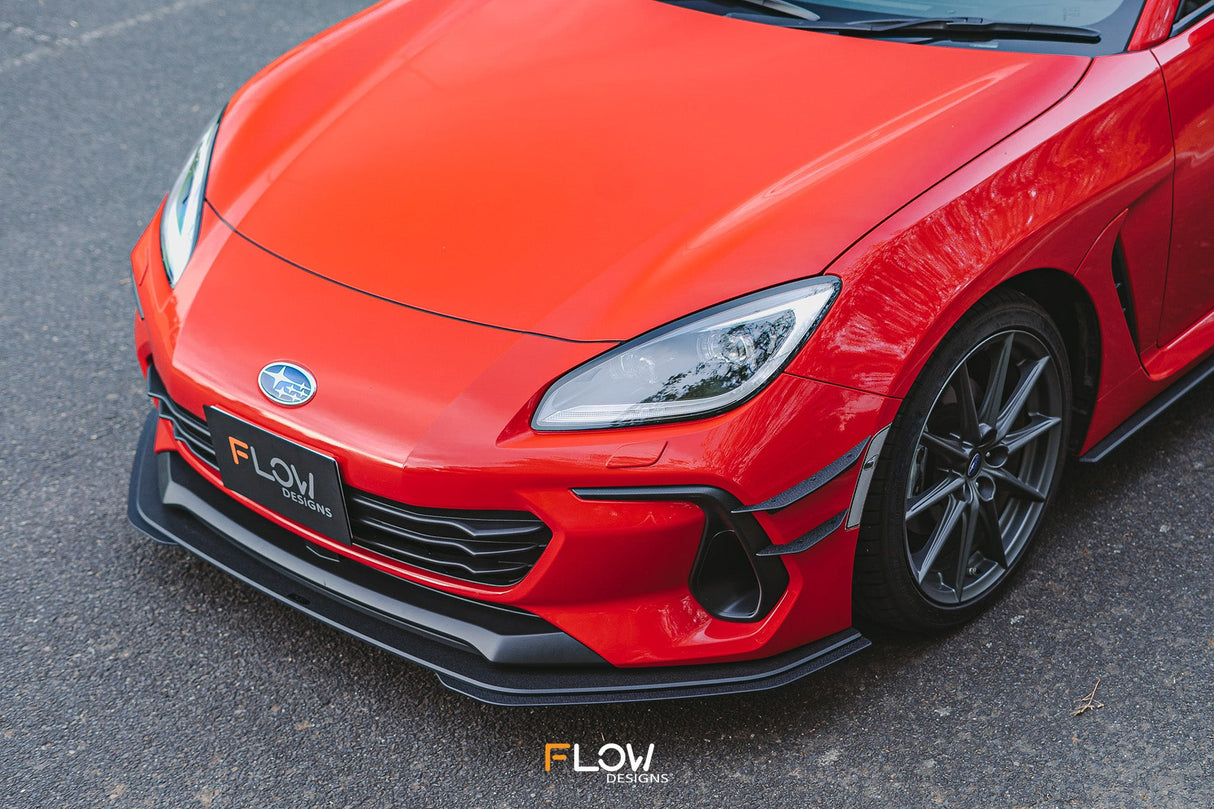 ZD8 BRZ Front Lip Splitter Extensions (Pair) - ModsDirect