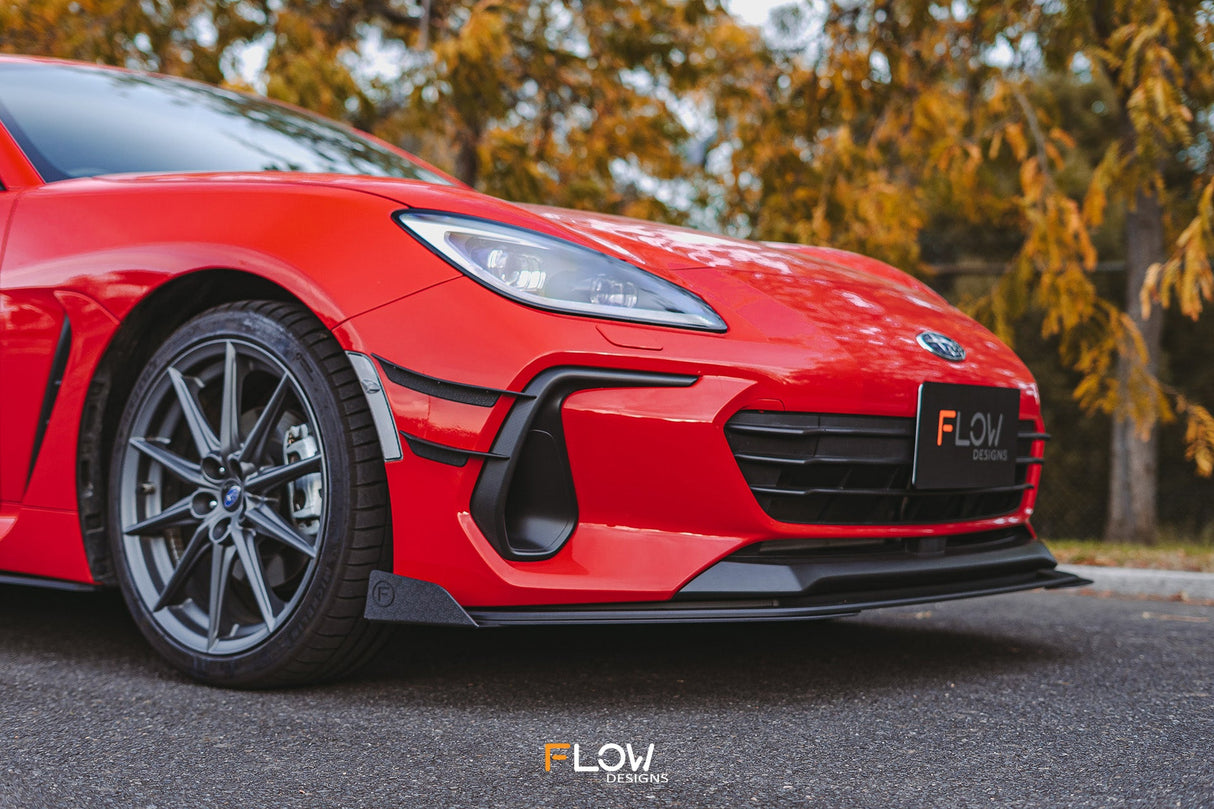 ZD8 BRZ Front Lip Splitter Winglets (Pair) - ModsDirect