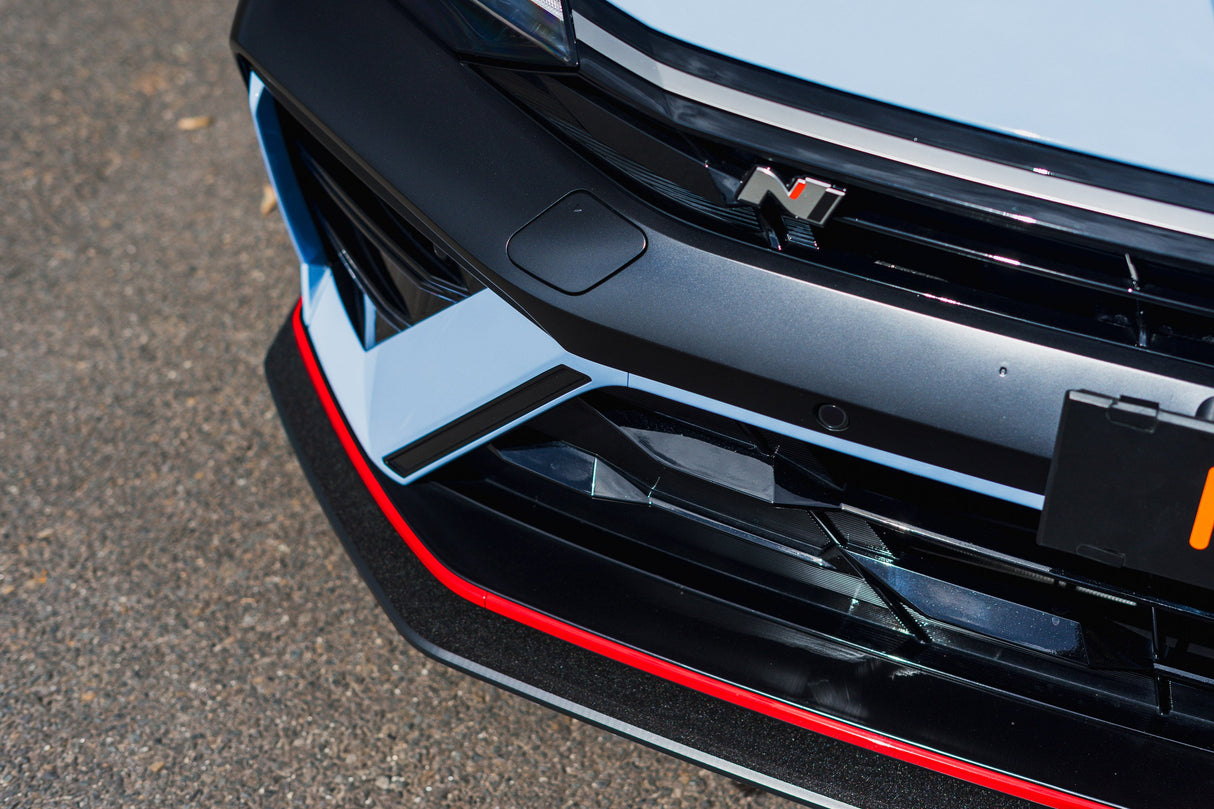 CN7 V2 i30N Sedan FL 2024 Front Lip Splitter & Mounting Brackets (Pair) - ModsDirect