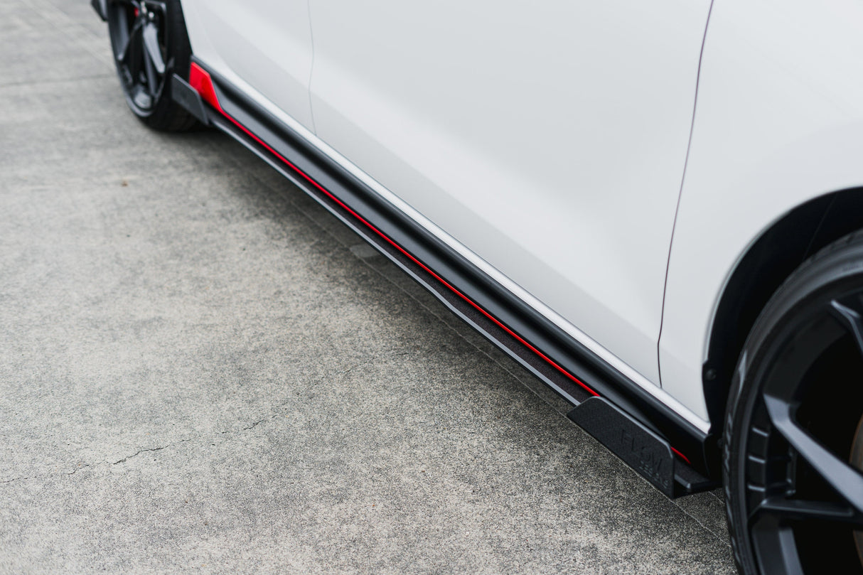 i30N Hatch PDE V6 FL2 2025 Side Skirt Splitters (Pair) - ModsDirect