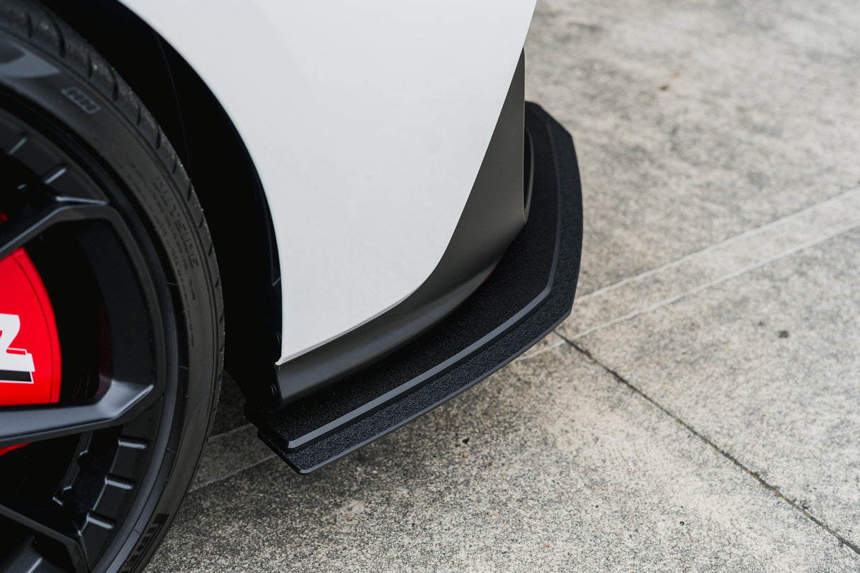 i30N Hatch PDE V6 FL2 2025 Front Lip Splitter Extensions (Pair) - ModsDirect
