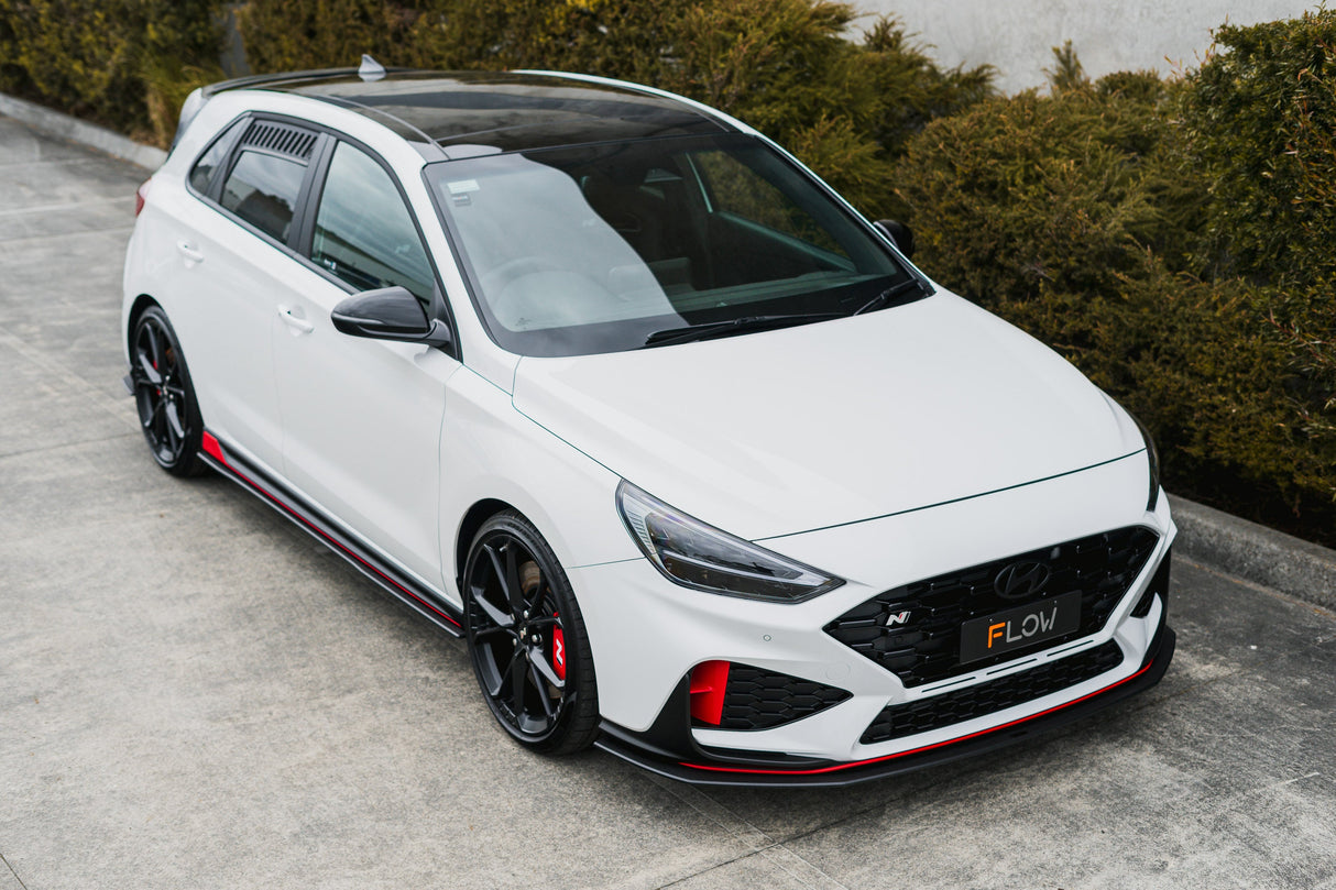 i30N Hatch PDE V6 FL2 2025 Side Skirt Splitters (Pair) - ModsDirect