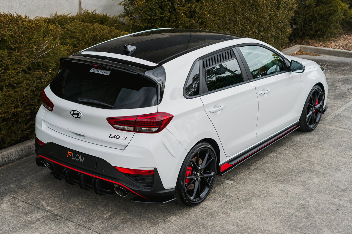 i30N Hatch PDE V6 FL2 2025 Rear Spoiler Extension - ModsDirect