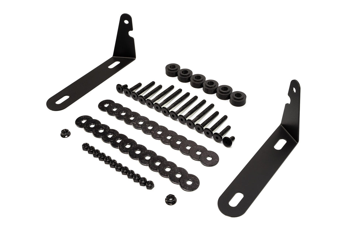 DN8 Sonata N Line 2020-2023 Front Lip Splitter & Reinforcement Bracket - ModsDirect